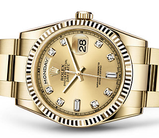 UK Luxury Men’s Rolex Day-Date Diamond Replica Watches