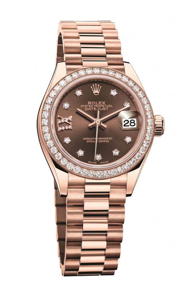 rolex-lady-datejust-fake-chocolate