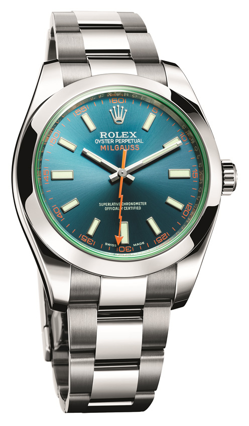 Rolex-Milgauss-Z-Blue-Dials-Replica