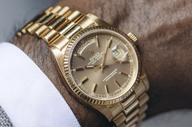 Rolex-Day-Date-Yellow-Gold-Bracelets-Replica