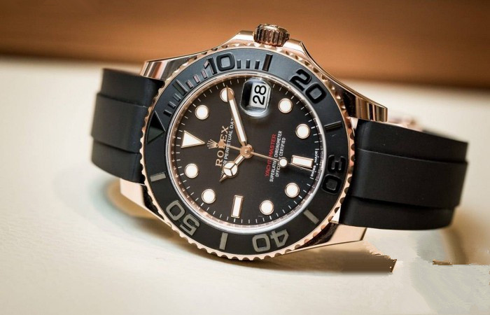 Rolex Yacht-Master replica watches with black dials are exquisite and harmony.