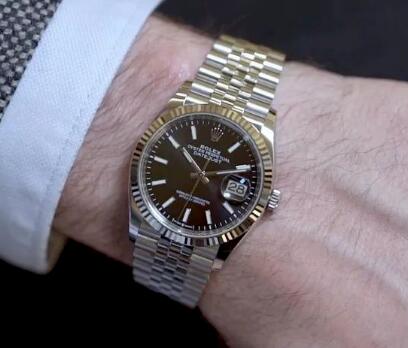 The classic features make the Rolex Datejust very recognizable.